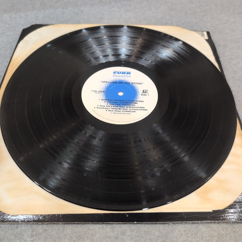 Spelling On The Stone Vinyl LP Album Curb Records CRB-10608 1988 Country Music - Picture 3 of 6